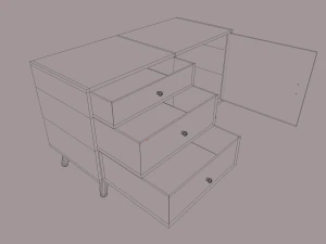 cabinet 3D Model
