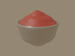 bowl of sauce 3Dモデル