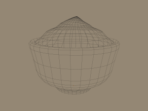 bowl of sauce 3Dモデル