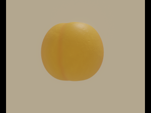 apricot Model 3D