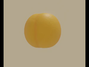 apricot 3D Model