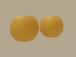 apricot 3D Model
