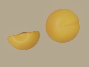 apricot Model 3D