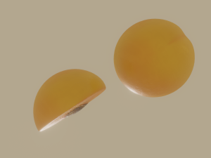 apricot Model 3D