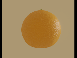 orange Modello 3D