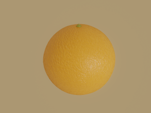orange Modello 3D