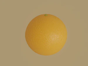 arancia Modello 3D