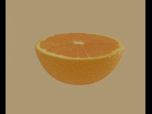 orange Modello 3D