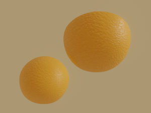 orange Modello 3D