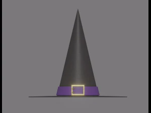 cappello da strega Modello 3D