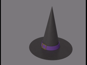 witch hat 3D-Modell
