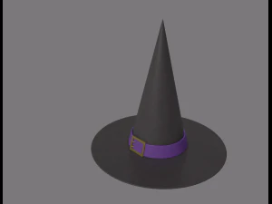 cappello da strega Modello 3D