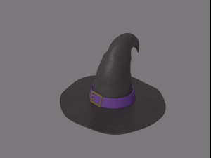 witch hat 3D-Modell