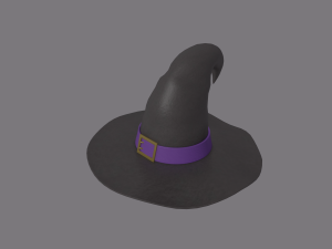 witch hat 3D-Modell