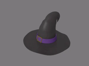 cappello da strega Modello 3D