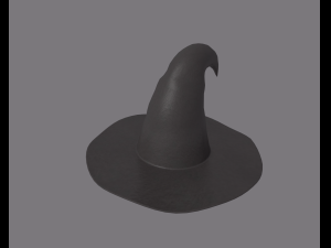witch hat 3D-Modell