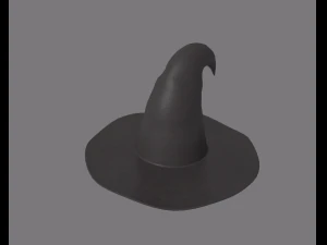 cappello da strega Modello 3D