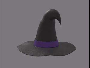 cappello da strega Modello 3D