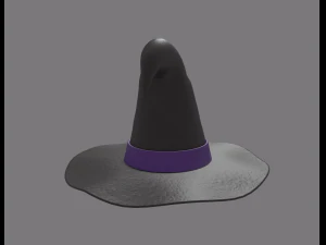 cappello da strega Modello 3D