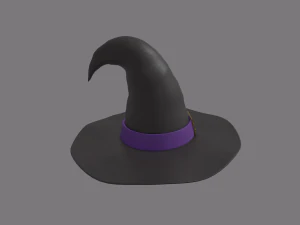 cappello da strega Modello 3D