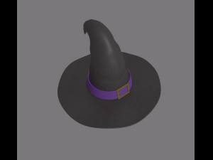 witch hat 3D-Modell