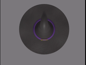 witch hat 3D-Modell