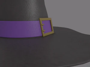 cappello da strega Modello 3D