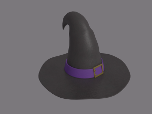 witch hat 3D-Modell