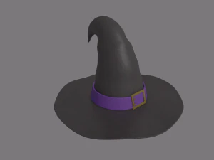 cappello da strega Modello 3D