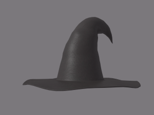 witch hat 3D-Modell