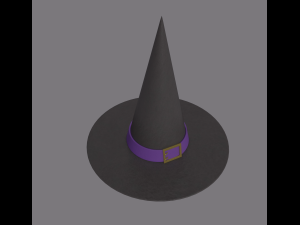 witch hat 3D-Modell