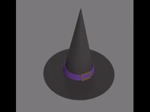 cappello da strega Modello 3D