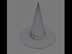 witch hat 3D-Modell