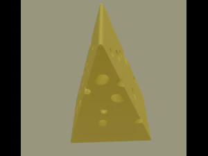 swiss cheese 3D Model