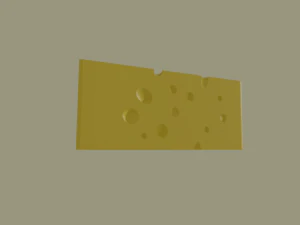 swiss cheese 3D Model