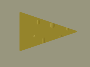 swiss cheese Modelo 3D