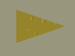 swiss cheese 3D Model
