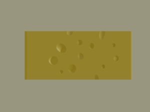 swiss cheese Modelo 3D