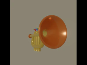 trumpet toy 3D Model