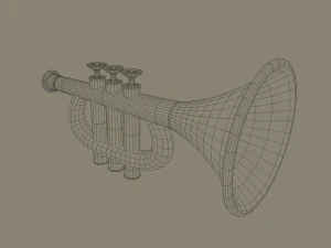 trumpet toy 3D Model