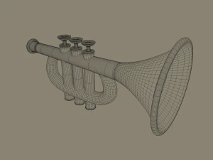trumpet toy 3D Model