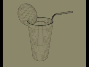 orange juice 3D Model