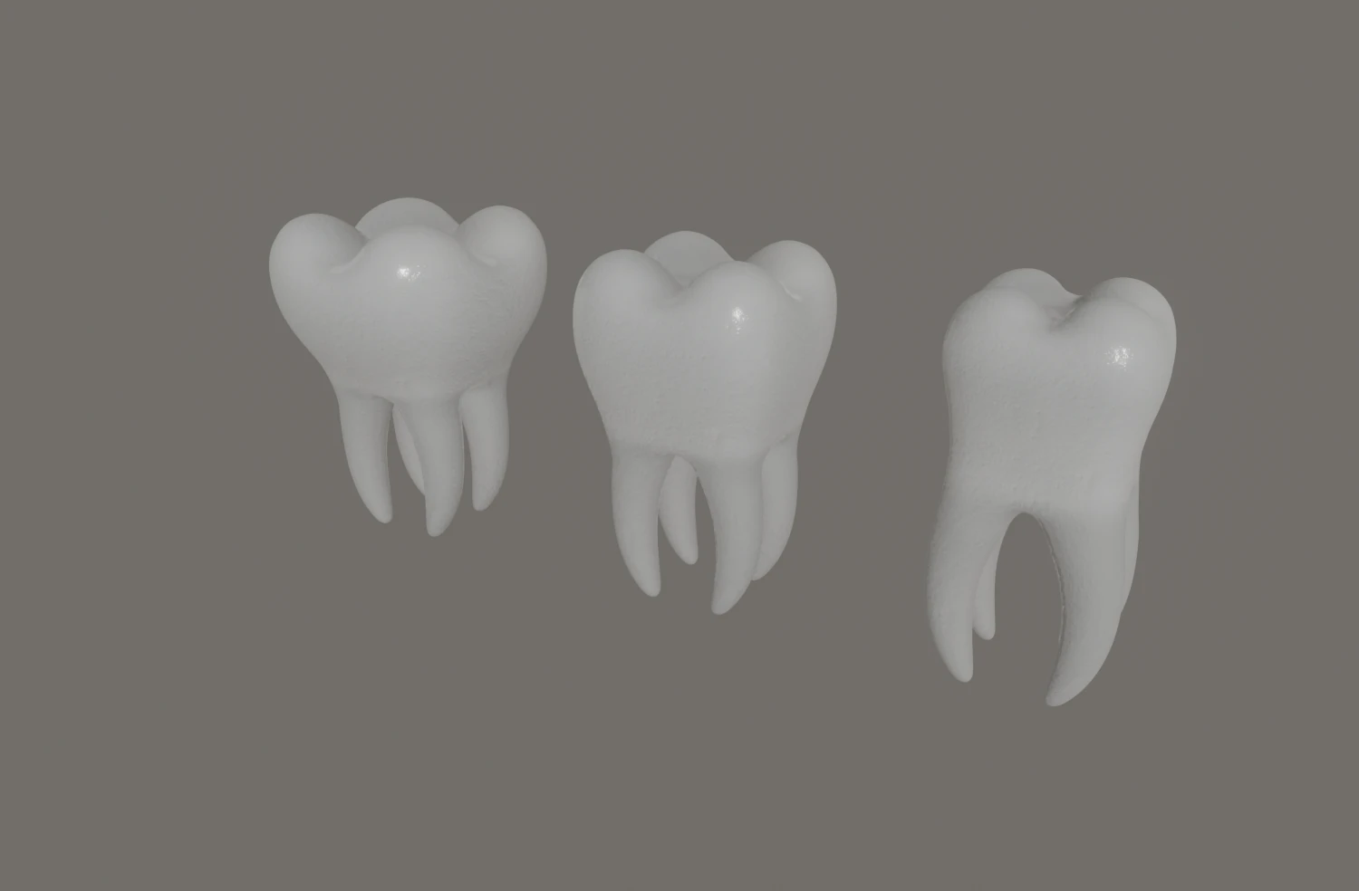 tooth 3D Model .c4d .max .obj .3ds .fbx .stl .blend