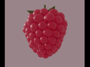 raspberry 3D मॉडल