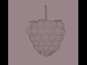 raspberry 3D मॉडल