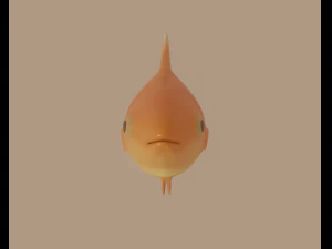 ikan mas Model 3D