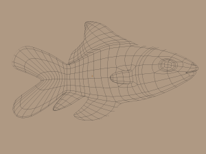 goldfish 3D Model