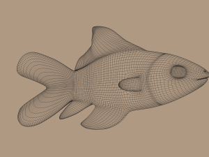 goldfish 3D Model