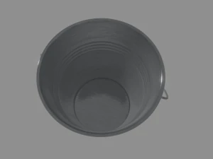 steel bucket 3D Model