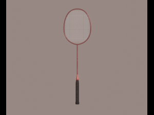 badminton racket 3D Model